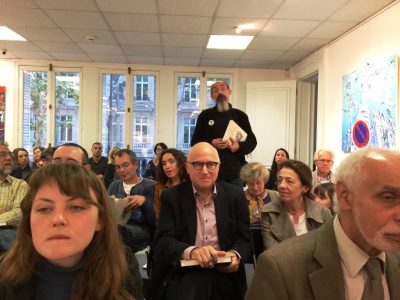 Presentation of “Jews and Ukrainians: A Millennium of Co-Existence” held on September 9, 2017 at the Centre Culturel et d’information de l’Ambassade d’Ukraine in Paris, France.