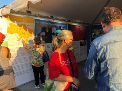 До культурного павільйону UJE завітало близько 1500 відвідувачів Українського фестивалю в Торонто 2018 року.