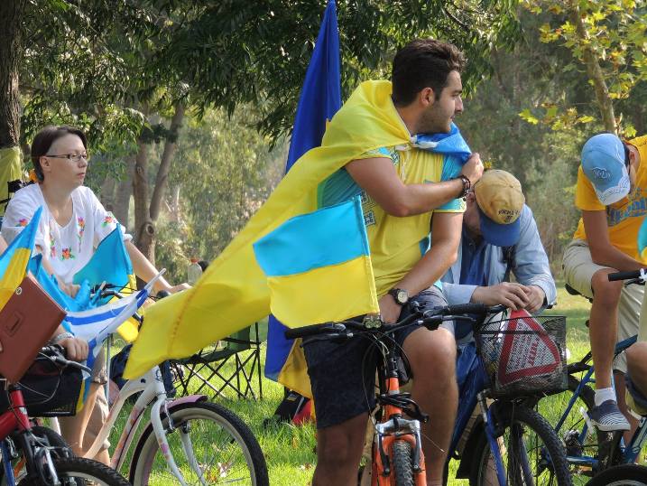 Israel Ukraine-Indep-Day Tel-Aviv6 22.08.2014