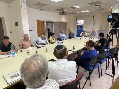 Some of Israel’s most renowned scholars on Central and Eastern Europe attended the presentation.