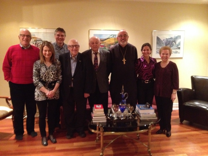 Members of the Ukrainian Jewish Dialogue of Montreal group