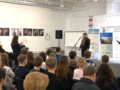 Владислав Гриневич, регіональний менеджер UJE в Україні, розповідає про діяльність організації. Місто Біла Церква, 2 березня 2026 р.