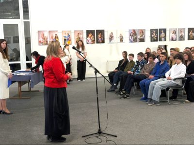 Natella Andriushchenko, head of the Mitzvah Jewish Society of Bila Tserkva. Bila Tserkva, 2 March 2026.