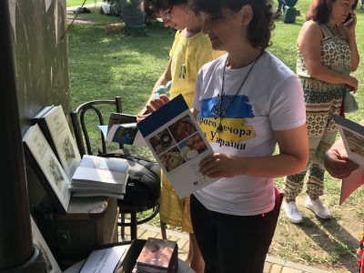 UJE supported publications on display at the historical and cultural festival "Portal through the centuries: Old World Bohuslav."
