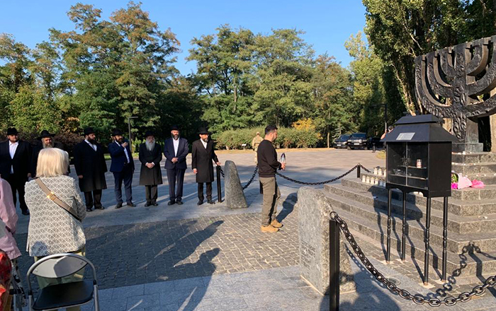 Rabbi Azman With President Zelensky On The Day Of Remembrance Of The ...