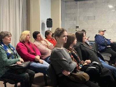 Під час круглого столу «Новітні студії з українсько-єврейських взаємин». 26 жовтня 2025 року, Український Дім, Київ.