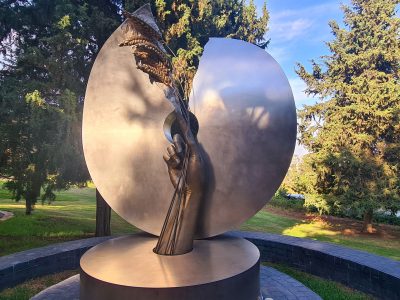 Пам'ятник жертвам Голодомору в Єрусалимі.