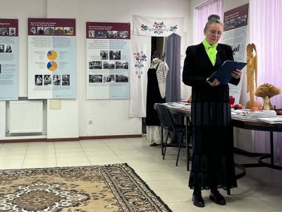 Світлана Брижицька, заступник генерального директора з наукової роботи Шевченківського національного заповідника. Канівський Центр Культури і Мистецтв, 29 вересня 2025 р.