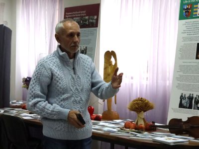 Костянтин Андрієнко, представник Канівської міської ради. Канівський Центр Культури і Мистецтв, 29 вересня 2025 р.