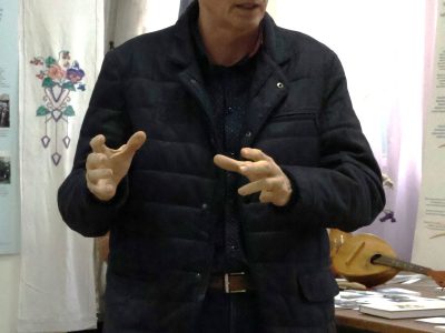 Ihor Likhovy, museologist, local historian, culturologist, historian, diplomat, Minister of Culture and Tourism (2005–2006), Ambassador Extraordinary and Plenipotentiary of Ukraine to the Republic of Belarus (2007–2010). Kaniv Culture and Arts Center, 29 September 2025.