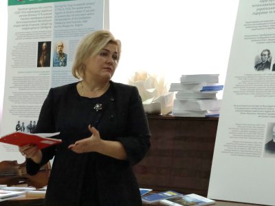 Людмила Сокур - учений секретар в Шевченківському національному заповіднику. Канівський Центр Культури і Мистецтв, 29 вересня 2025 р.