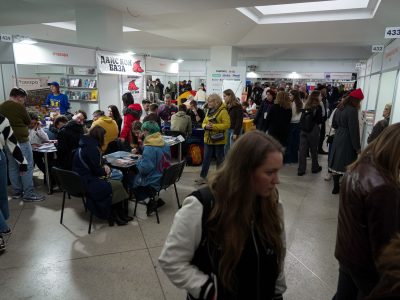 Atmosphere at the BookForum Festival. 3–5 October 2025, Lviv Palace of Arts, Lviv.
