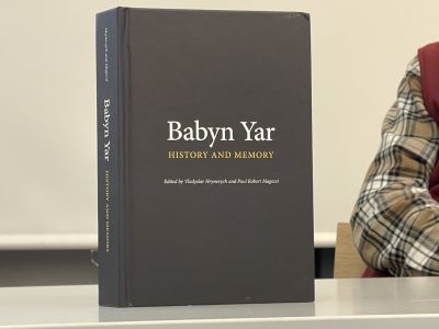 The book "Babyn Yar: History and Memory."