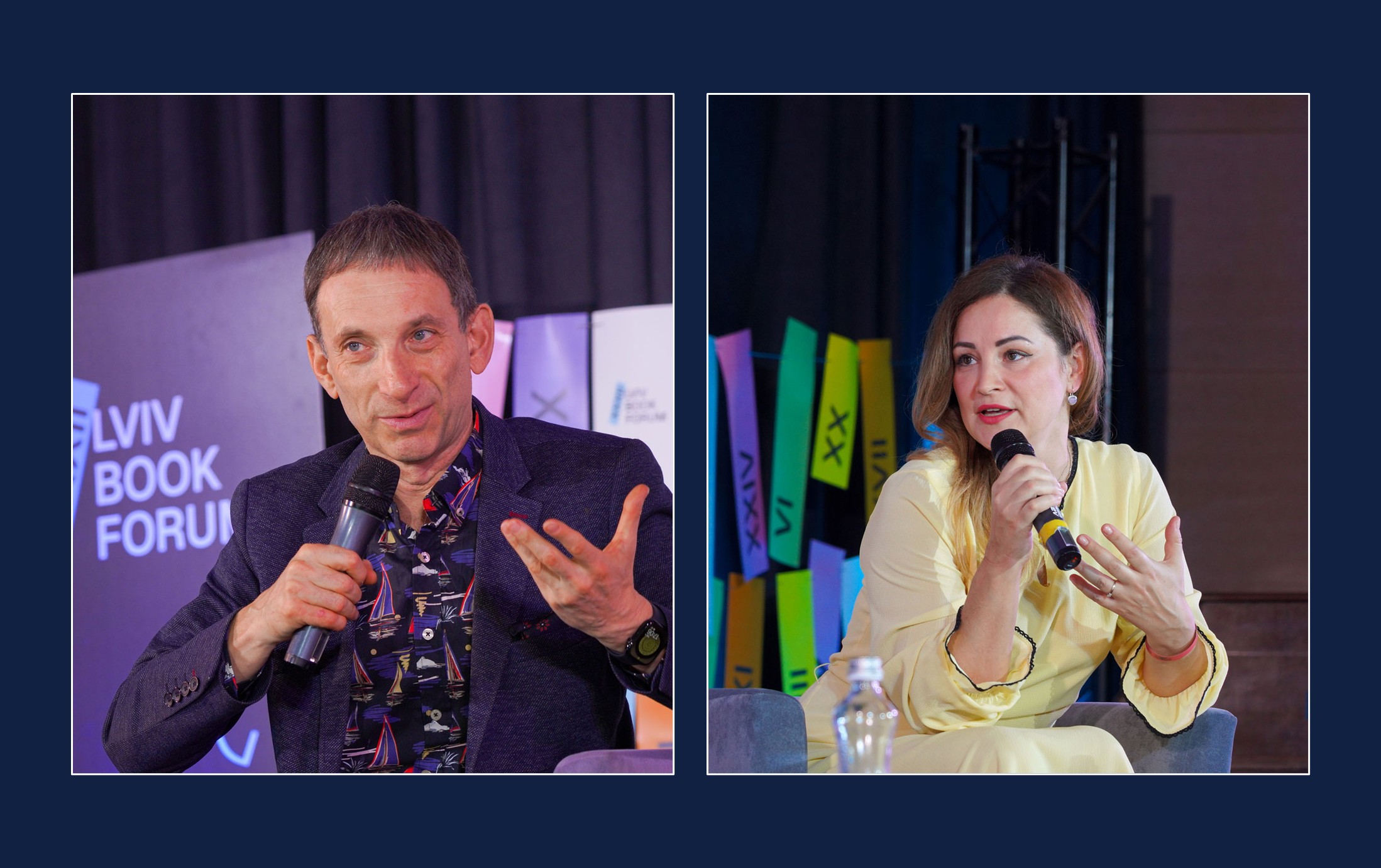 English-language transcript: Renowned Ukrainian journalists Vitaly Portnikov and Maria Hurska at the 32nd International Lviv BookForum