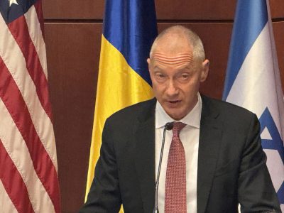 Boris Lozhkin, President of the Jewish Confederation of Ukraine. (Photo: Natalia A. Feduschak)