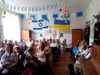 The Jewish community of Bakhmut (2019).