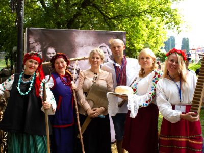 13 August 2022, Bohuslav, Kyiv region. Participation in the historical and cultural festival "Portal Through the Centuries. Old World Bohuslav".