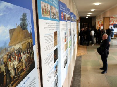 Під час та після урочистого відкриття виставки «Подорож з «Українсько-Єврейською Зустріччю»: Від давнини до 1939 року» у Васильківському Центральному будинку культури. 20 березня 2026 р.