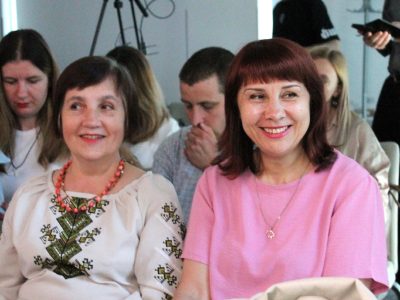 Visitors at the Wiki Loves Monuments awards ceremony, Kyiv, 31 May 2025.